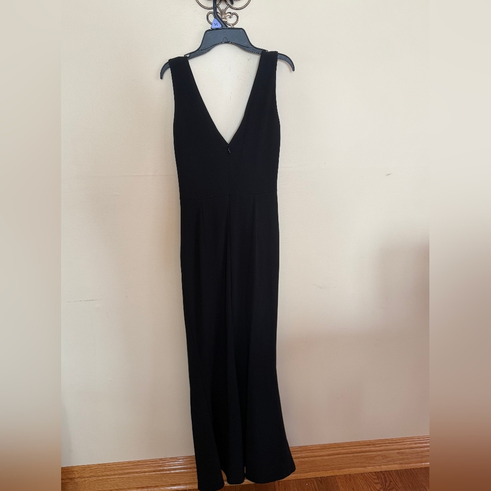 Chic Black Backless Dress - Picture 2 of 3